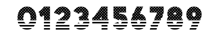 American flag Font Regular Font OTHER CHARS