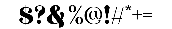 AmericanWonders-Serif Font OTHER CHARS