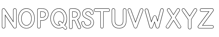 AmestonOutline Font UPPERCASE