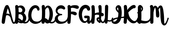 Amfiby Font UPPERCASE