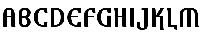 Amhara Font UPPERCASE