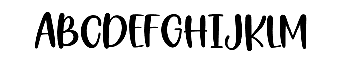 Amigo Font UPPERCASE