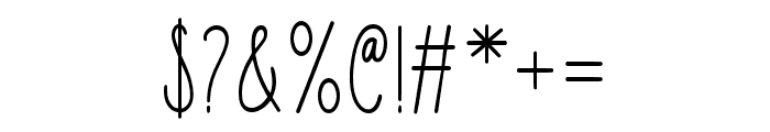 AmilaCuties-Regular Font OTHER CHARS