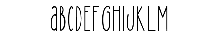 AmilaCuties-Regular Font UPPERCASE