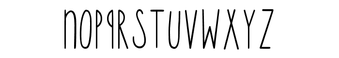 AmilaCuties-Regular Font LOWERCASE