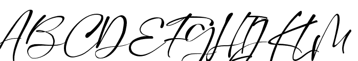 Amileth-Regular Font UPPERCASE