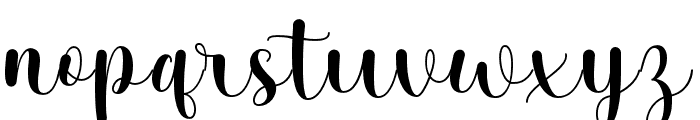 Amilla Font LOWERCASE