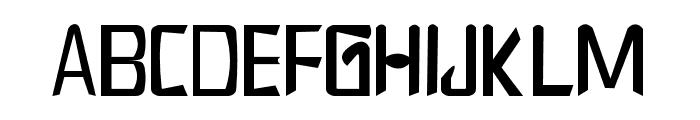 Amiphog Font UPPERCASE