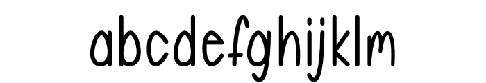 Amitai Font LOWERCASE