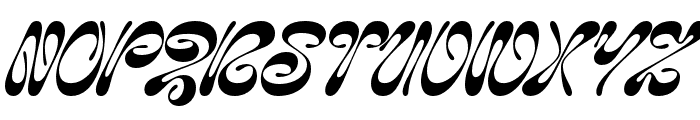 Amiza-Regular Font UPPERCASE