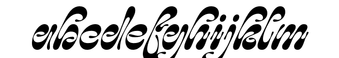 Amiza-Regular Font LOWERCASE