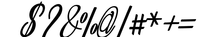 Amlight Bold Bold Italic Font OTHER CHARS