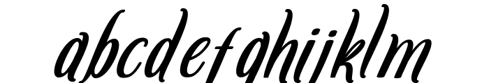 Amlight Bold Bold Italic Font LOWERCASE