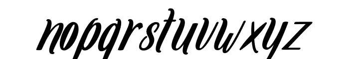 Amlight Bold Bold Italic Font LOWERCASE