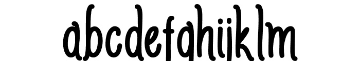 Amlight-Light Font LOWERCASE