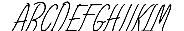 Amlight Thin Thin Font UPPERCASE