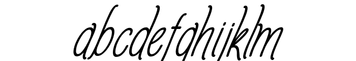 Amlight Thin Thin Font LOWERCASE