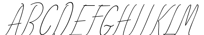 Amlight line Condensed Regular Font UPPERCASE