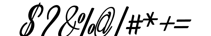 AmlightBold-BoldItalic Font OTHER CHARS