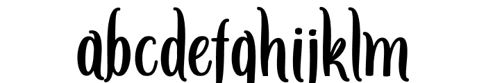 AmlightBold-Bold Font LOWERCASE
