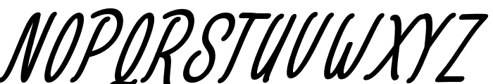 AmlightExtra-Italic Font UPPERCASE
