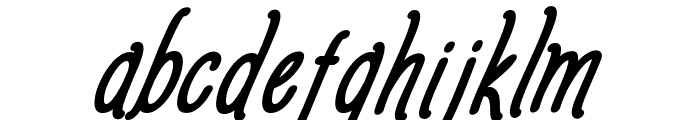 AmlightExtra-Italic Font LOWERCASE