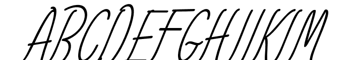 AmlightThin-Thin Font UPPERCASE
