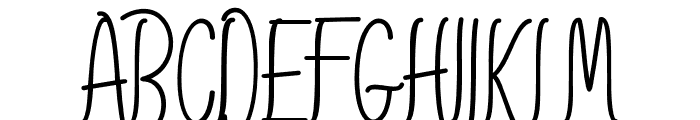 AmlightThin Font UPPERCASE