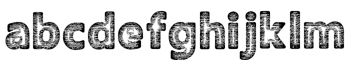 Amoky Halftone 2 Typeface Font LOWERCASE