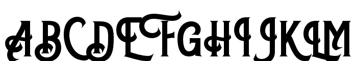 Amontesa-Regular Font UPPERCASE