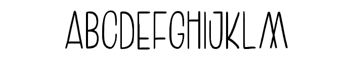 Amoore Font LOWERCASE