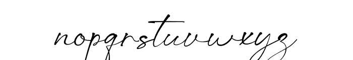 Amore Dreaming Signature Font LOWERCASE