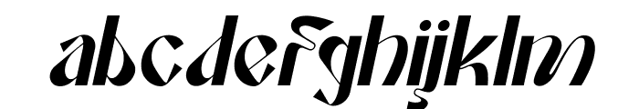 Amoren-Italic Font LOWERCASE