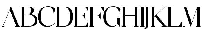 Amorenchia Regular Font UPPERCASE