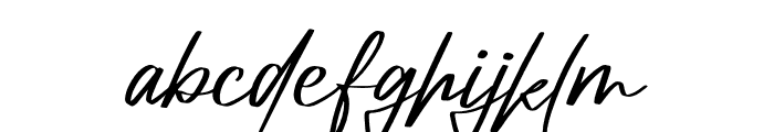 Amorillan Orgendam Font LOWERCASE