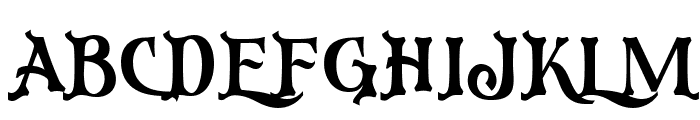 Amorius  Font UPPERCASE