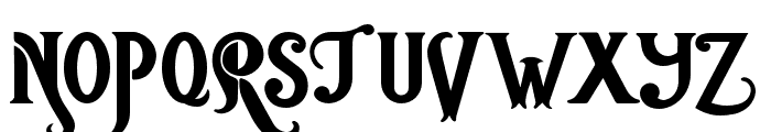 Amosca Font LOWERCASE