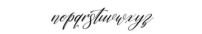 Amothura Berlinka Italic Font LOWERCASE