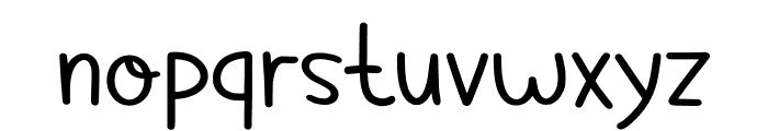 Amour Stories Font LOWERCASE