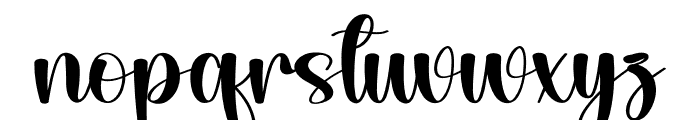 Amstay Font LOWERCASE