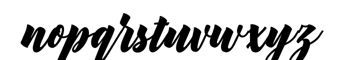 Amster Alt Font LOWERCASE