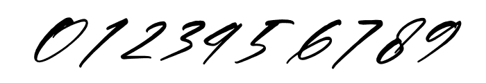 Amstera Balika Italic Font OTHER CHARS