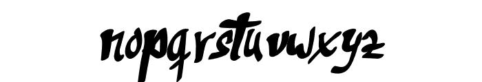 Amsterdamflower Font LOWERCASE