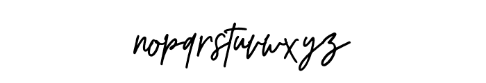 Amsterlin Font LOWERCASE