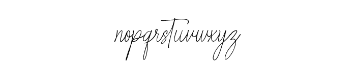 Amsterlusia Font LOWERCASE