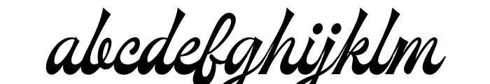 Amsterna Regular Font LOWERCASE