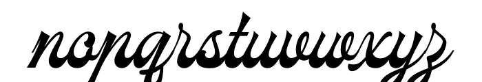 Amsterna Regular Font LOWERCASE