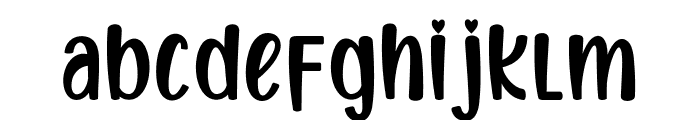 Amsteroid Space Font LOWERCASE