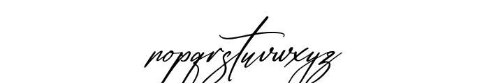 Amsthyline Italic Font LOWERCASE