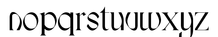 Amstoven-Regular Font LOWERCASE